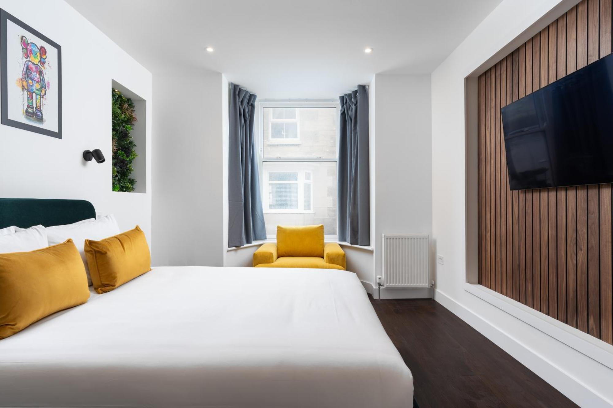 Room 1, Hotel Style Double Bedroom In Marazion Eksteriør billede
